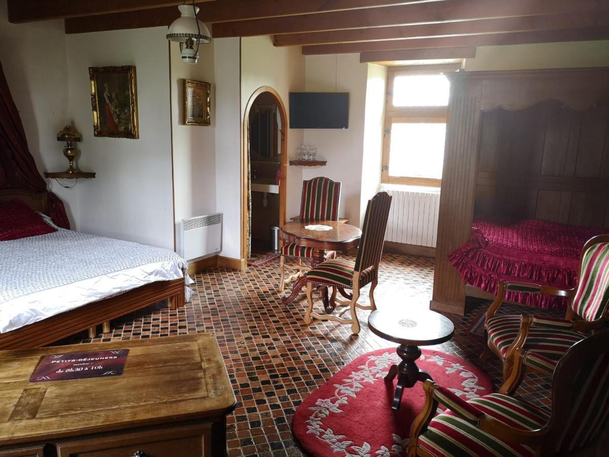 Bed and Breakfast Manoir De La Foulerie Ancteville Exterior foto